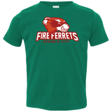 T-Shirts Kelly / 2T Fire Ferrets Toddler Premium T-Shirt