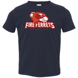 T-Shirts Navy / 2T Fire Ferrets Toddler Premium T-Shirt