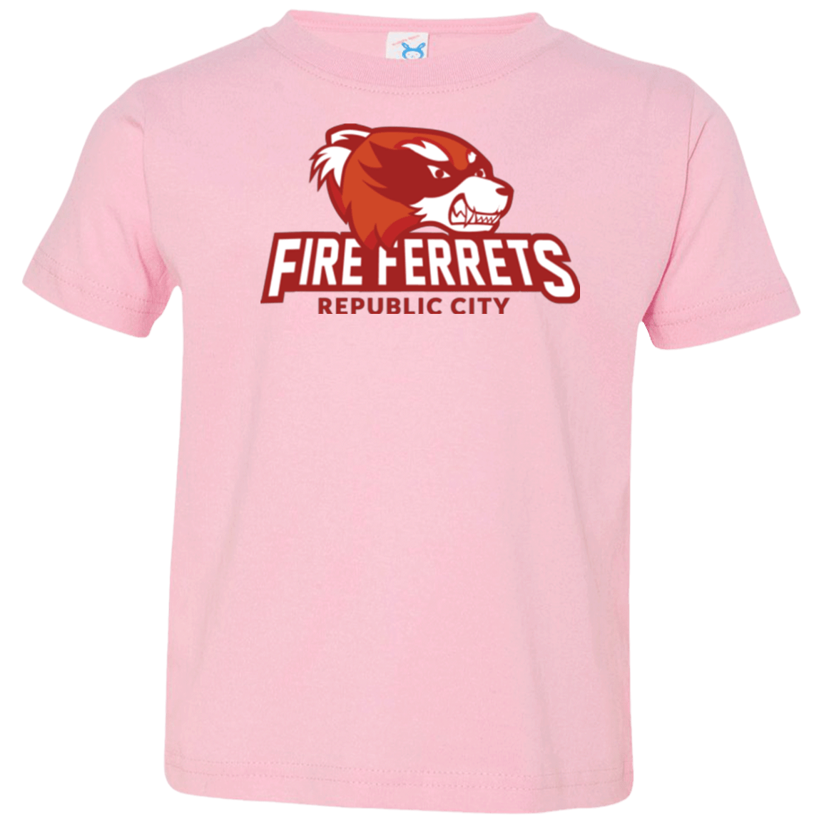T-Shirts Pink / 2T Fire Ferrets Toddler Premium T-Shirt
