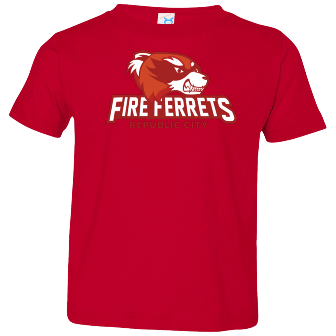 T-Shirts Red / 2T Fire Ferrets Toddler Premium T-Shirt