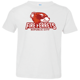 T-Shirts White / 2T Fire Ferrets Toddler Premium T-Shirt