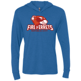 T-Shirts Vintage Royal / X-Small Fire Ferrets Triblend Long Sleeve Hoodie Tee