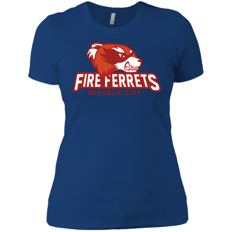 T-Shirts Royal / X-Small Fire Ferrets Women's Premium T-Shirt