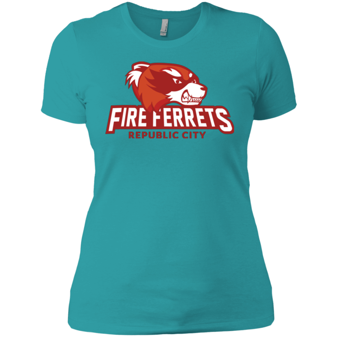 T-Shirts Tahiti Blue / X-Small Fire Ferrets Women's Premium T-Shirt