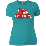 T-Shirts Tahiti Blue / X-Small Fire Ferrets Women's Premium T-Shirt