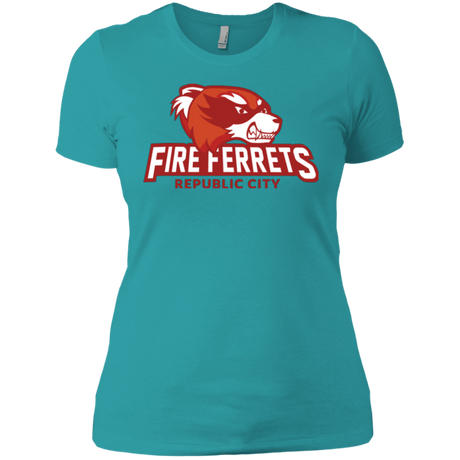 T-Shirts Tahiti Blue / X-Small Fire Ferrets Women's Premium T-Shirt