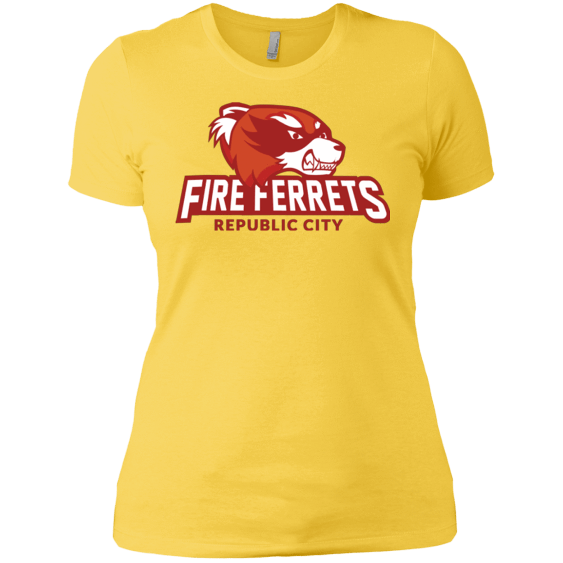 T-Shirts Vibrant Yellow / X-Small Fire Ferrets Women's Premium T-Shirt