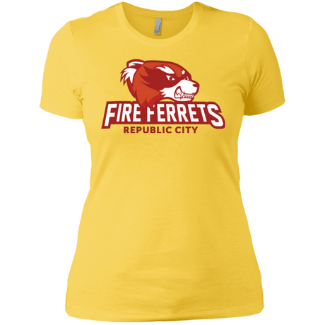 T-Shirts Vibrant Yellow / X-Small Fire Ferrets Women's Premium T-Shirt