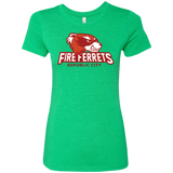T-Shirts Envy / Small Fire Ferrets Women's Triblend T-Shirt
