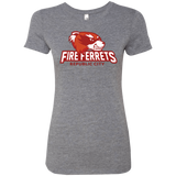 T-Shirts Premium Heather / Small Fire Ferrets Women's Triblend T-Shirt