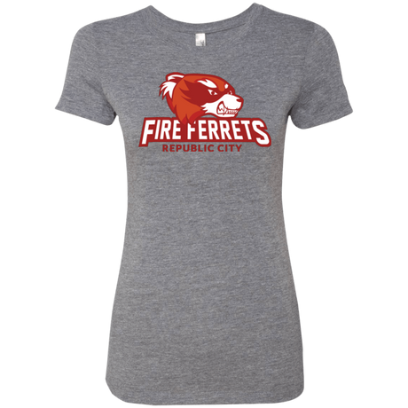 T-Shirts Premium Heather / Small Fire Ferrets Women's Triblend T-Shirt
