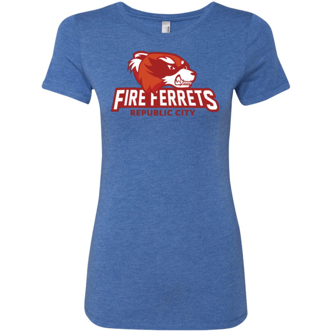 T-Shirts Vintage Royal / Small Fire Ferrets Women's Triblend T-Shirt