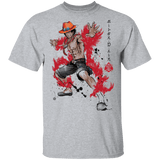 T-Shirts Sport Grey / S Fire Fist Ace T-Shirt