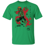 T-Shirts Irish Green / YXS Fire Fist Ace Youth T-Shirt