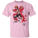 T-Shirts Light Pink / YXS Fire Fist Ace Youth T-Shirt