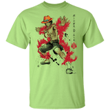 T-Shirts Mint Green / YXS Fire Fist Ace Youth T-Shirt