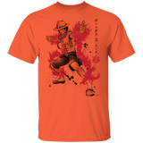 T-Shirts Orange / YXS Fire Fist Ace Youth T-Shirt