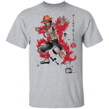T-Shirts Sport Grey / YXS Fire Fist Ace Youth T-Shirt