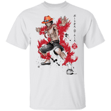 T-Shirts White / YXS Fire Fist Ace Youth T-Shirt