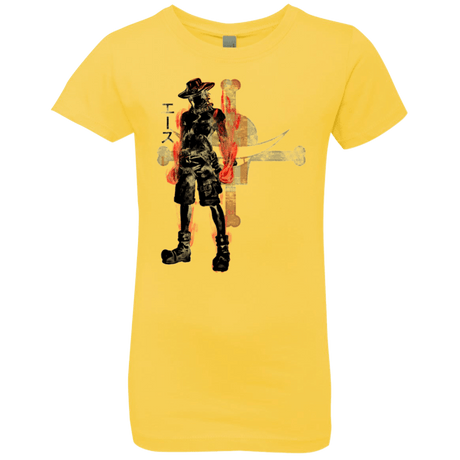 T-Shirts Vibrant Yellow / YXS Fire fist Girls Premium T-Shirt