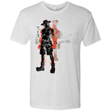 T-Shirts Heather White / Small Fire fist Men's Triblend T-Shirt