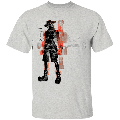 T-Shirts Ash / Small Fire fist T-Shirt