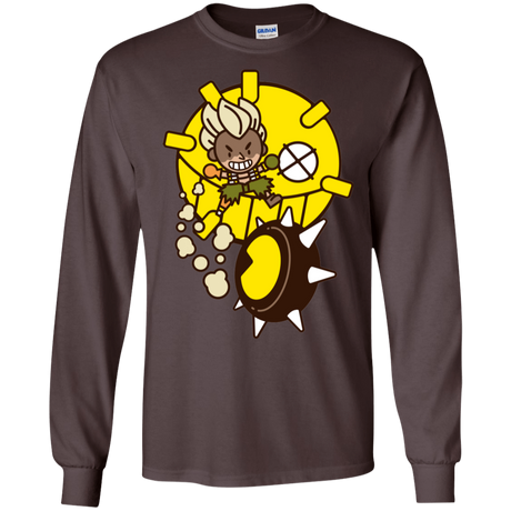 T-Shirts Dark Chocolate / S Fire in the Hole Men's Long Sleeve T-Shirt