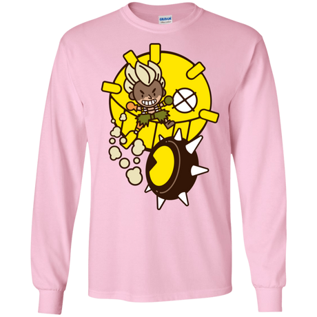 T-Shirts Light Pink / S Fire in the Hole Men's Long Sleeve T-Shirt