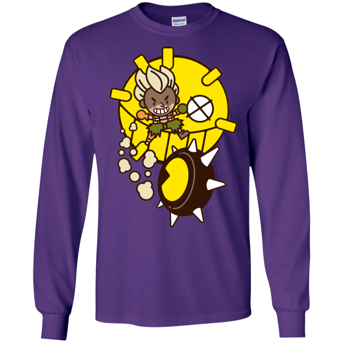 T-Shirts Purple / S Fire in the Hole Men's Long Sleeve T-Shirt