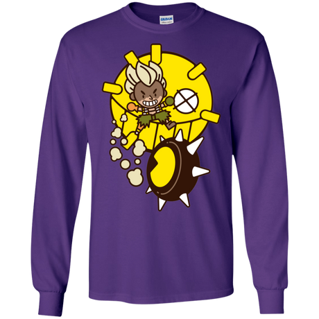 T-Shirts Purple / S Fire in the Hole Men's Long Sleeve T-Shirt