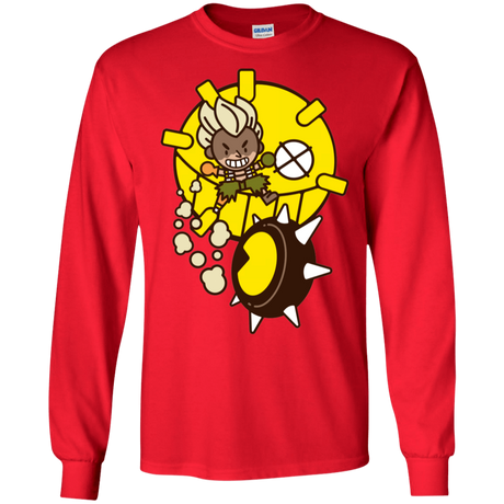 T-Shirts Red / S Fire in the Hole Men's Long Sleeve T-Shirt