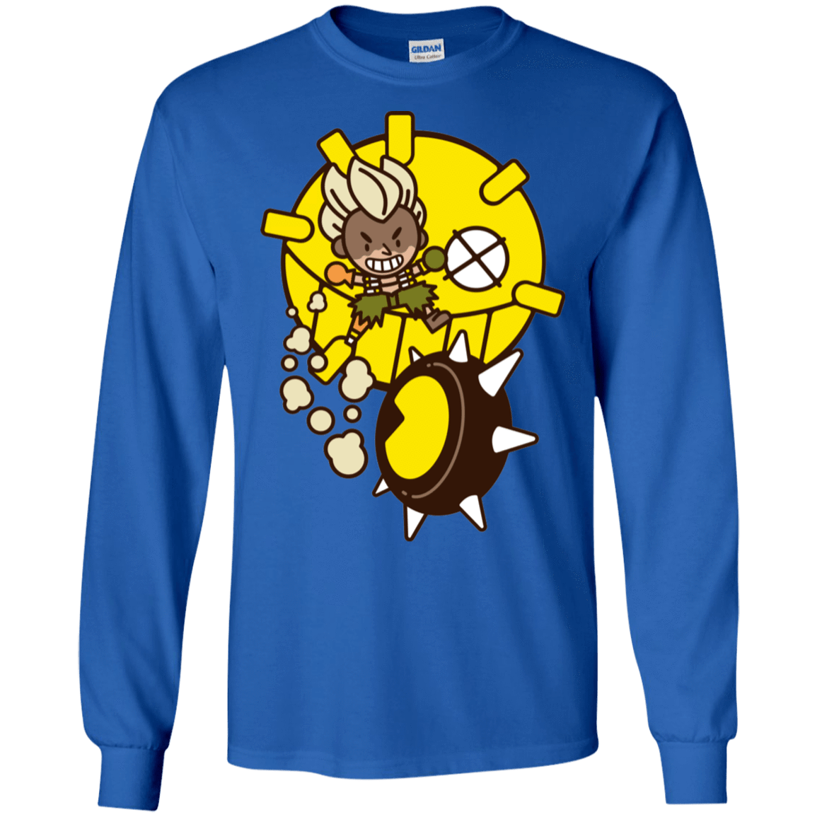 T-Shirts Royal / S Fire in the Hole Men's Long Sleeve T-Shirt