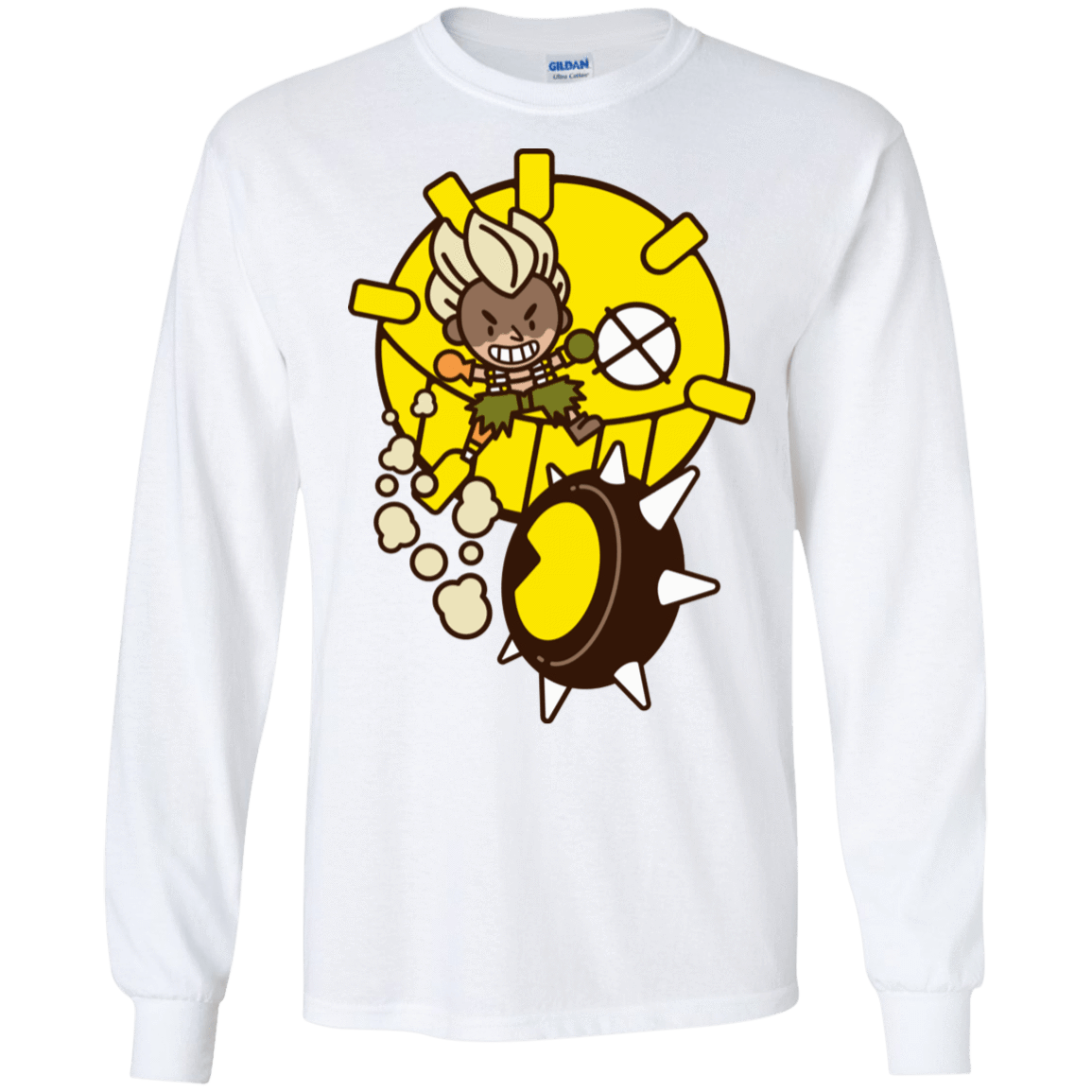 T-Shirts White / S Fire in the Hole Men's Long Sleeve T-Shirt