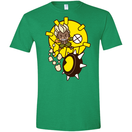 T-Shirts Heather Irish Green / S Fire in the Hole Men's Semi-Fitted Softstyle