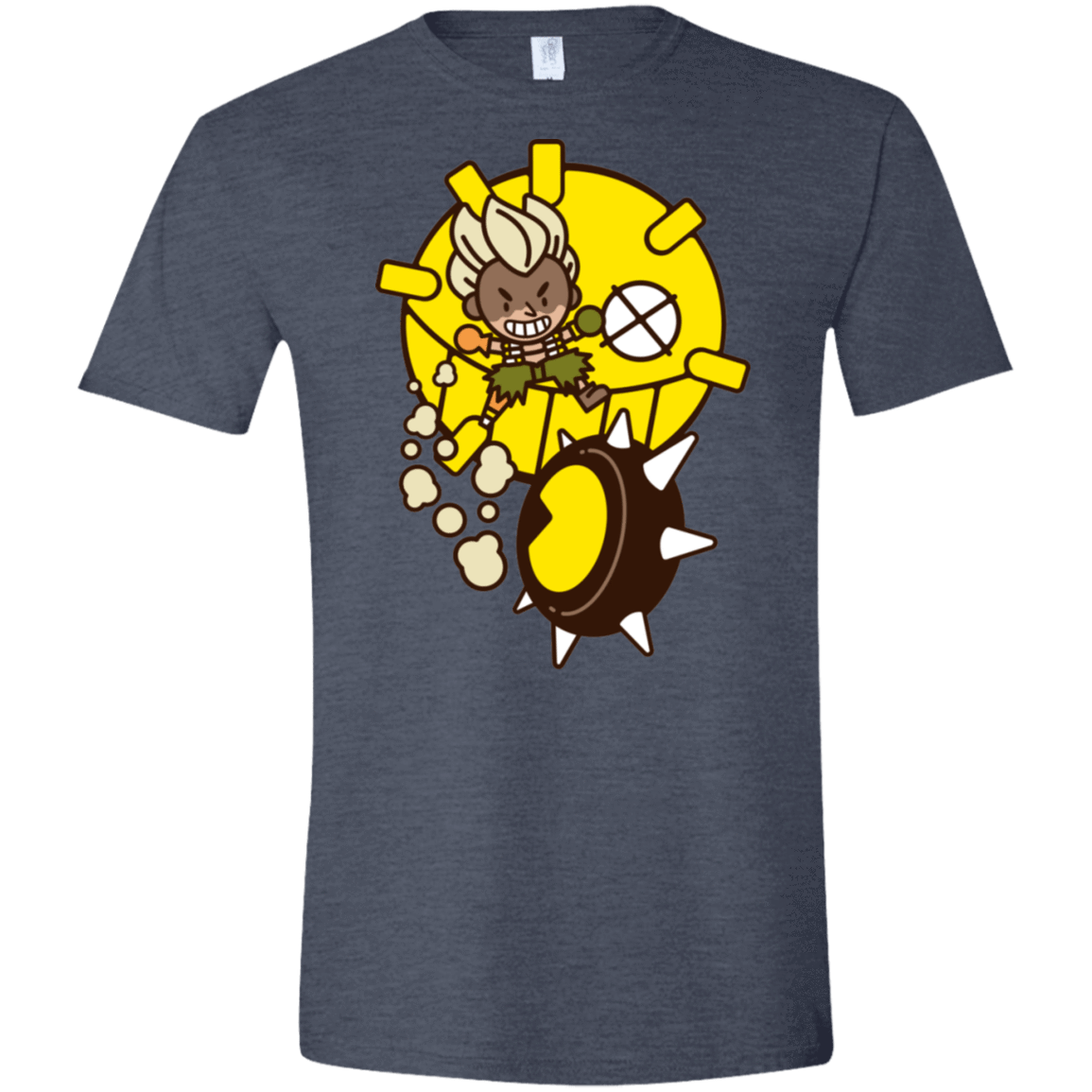 T-Shirts Heather Navy / S Fire in the Hole Men's Semi-Fitted Softstyle