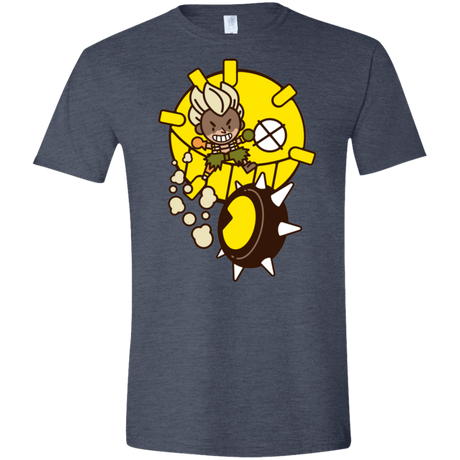 T-Shirts Heather Navy / S Fire in the Hole Men's Semi-Fitted Softstyle