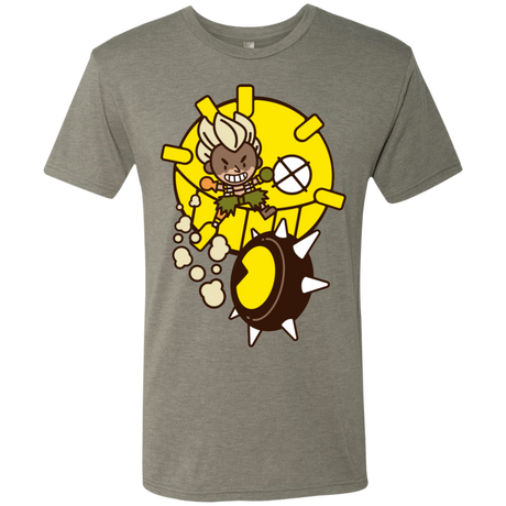 T-Shirts Venetian Grey / S Fire in the Hole Men's Triblend T-Shirt