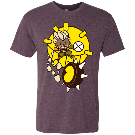 T-Shirts Vintage Purple / S Fire in the Hole Men's Triblend T-Shirt