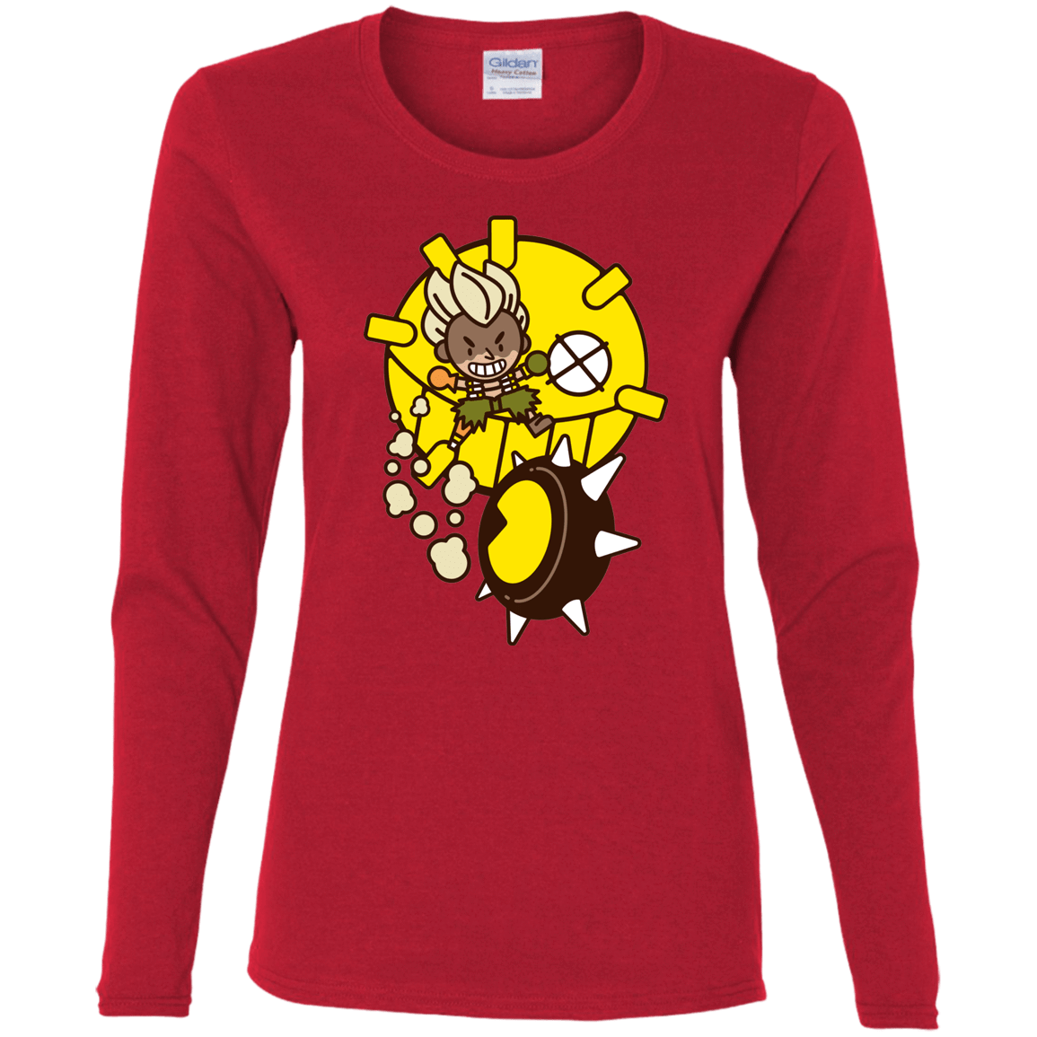 T-Shirts Red / S Fire in the Hole Women's Long Sleeve T-Shirt