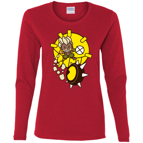 T-Shirts Red / S Fire in the Hole Women's Long Sleeve T-Shirt