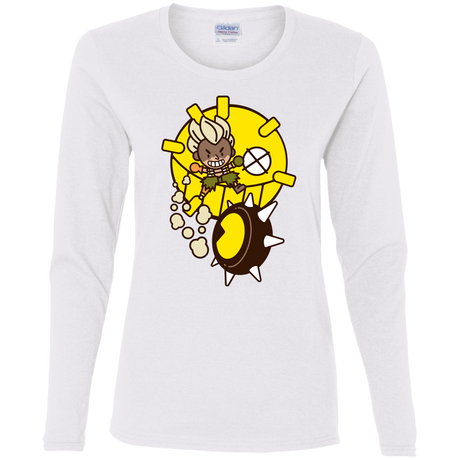 T-Shirts White / S Fire in the Hole Women's Long Sleeve T-Shirt