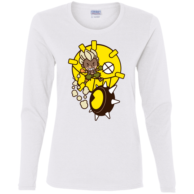 T-Shirts White / S Fire in the Hole Women's Long Sleeve T-Shirt