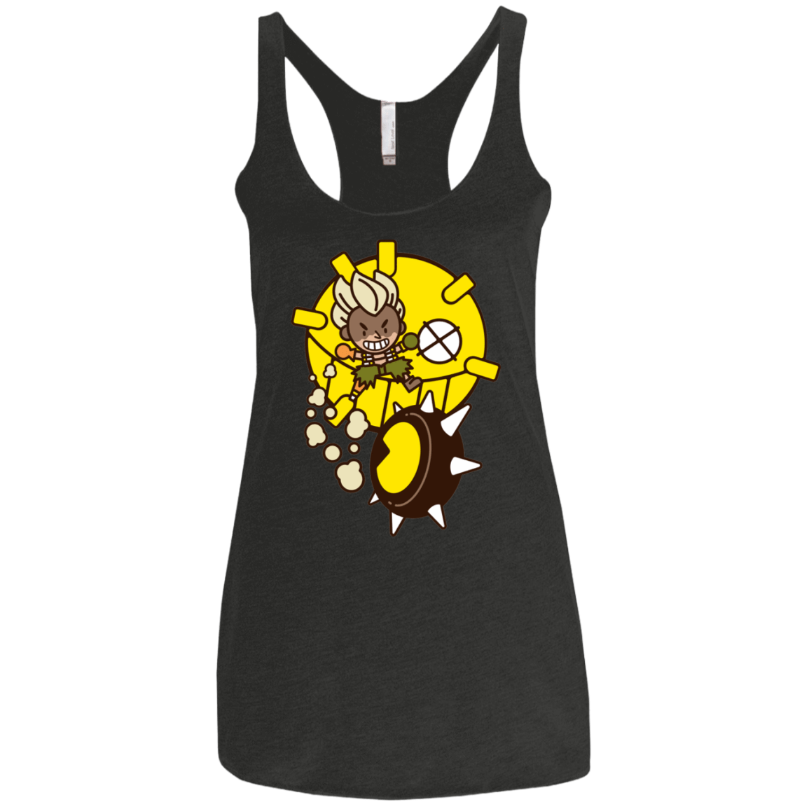 T-Shirts Vintage Black / X-Small Fire in the Hole Women's Triblend Racerback Tank