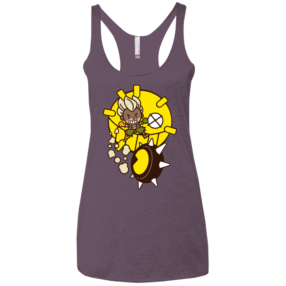 T-Shirts Vintage Purple / X-Small Fire in the Hole Women's Triblend Racerback Tank