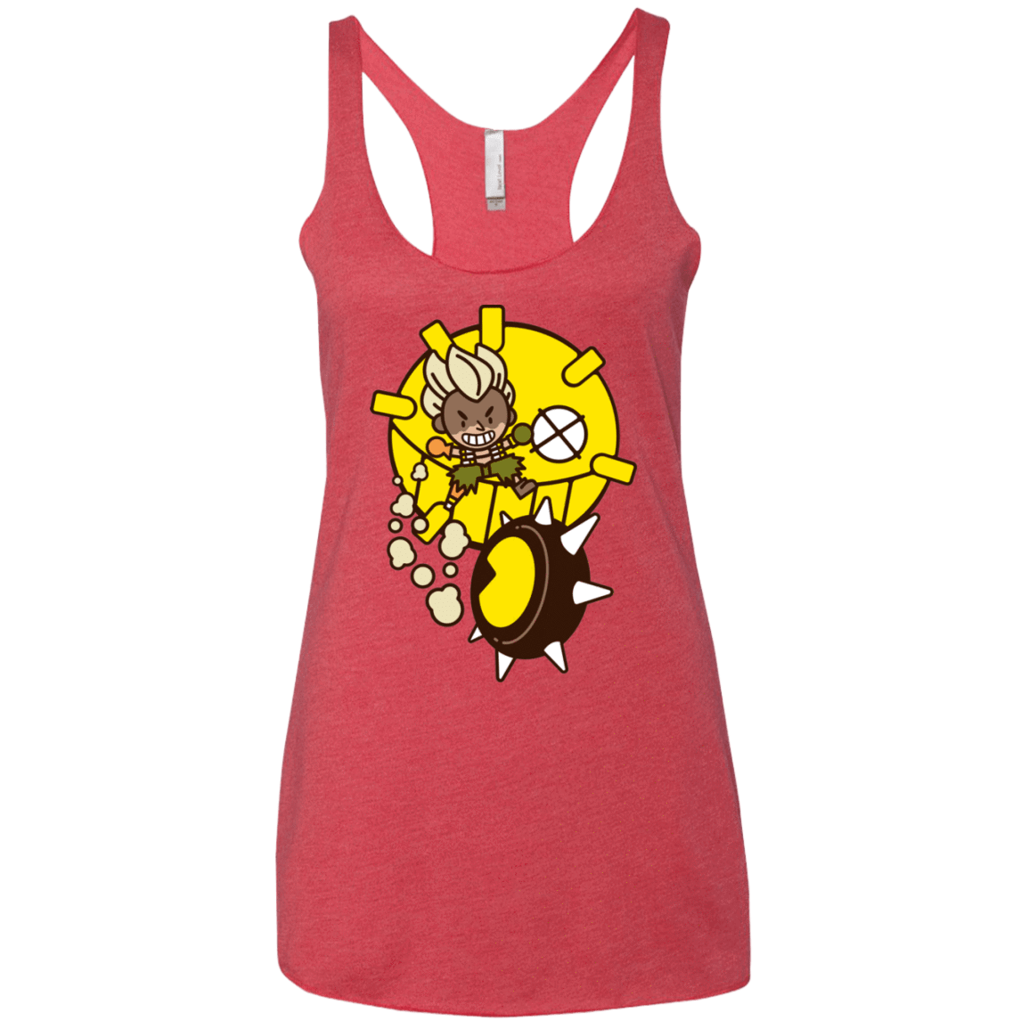 T-Shirts Vintage Red / X-Small Fire in the Hole Women's Triblend Racerback Tank