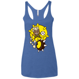 T-Shirts Vintage Royal / X-Small Fire in the Hole Women's Triblend Racerback Tank
