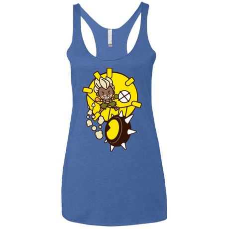 T-Shirts Vintage Royal / X-Small Fire in the Hole Women's Triblend Racerback Tank
