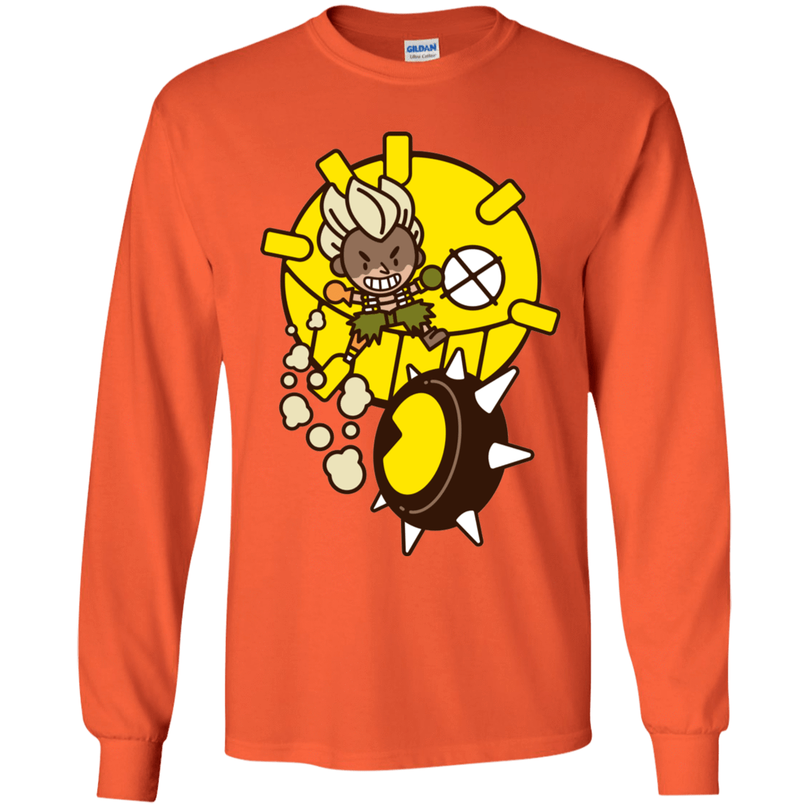 T-Shirts Orange / YS Fire in the Hole Youth Long Sleeve T-Shirt