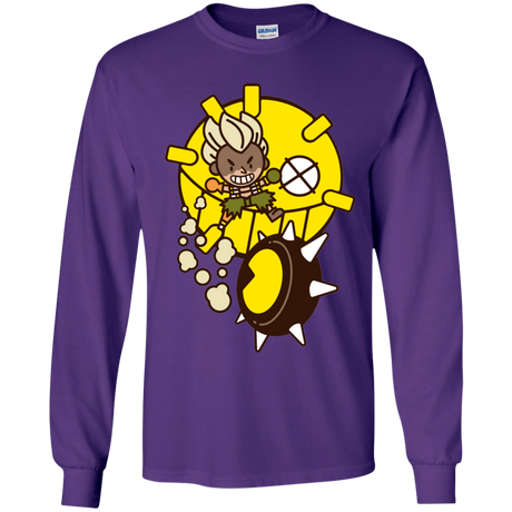 T-Shirts Purple / YS Fire in the Hole Youth Long Sleeve T-Shirt