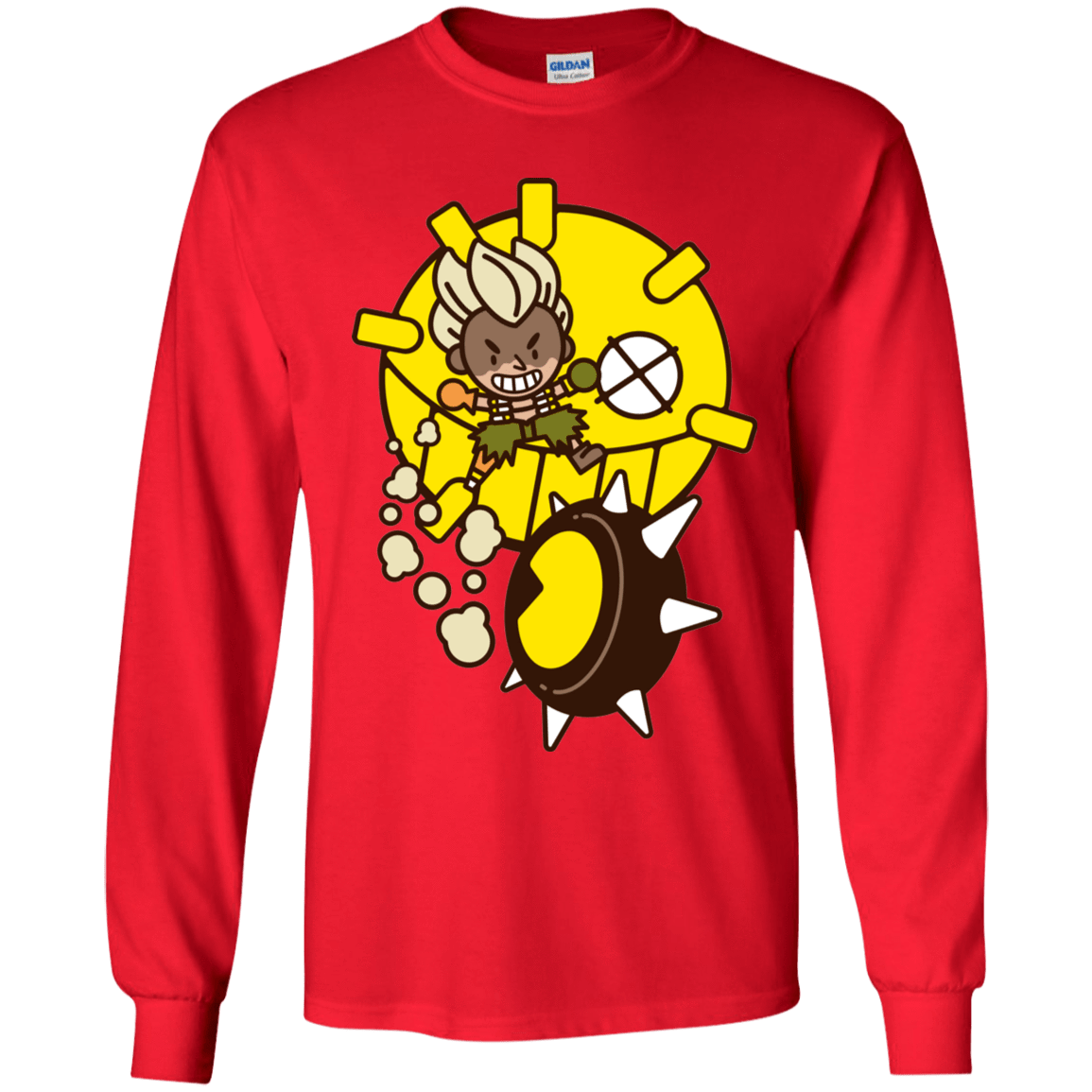 T-Shirts Red / YS Fire in the Hole Youth Long Sleeve T-Shirt